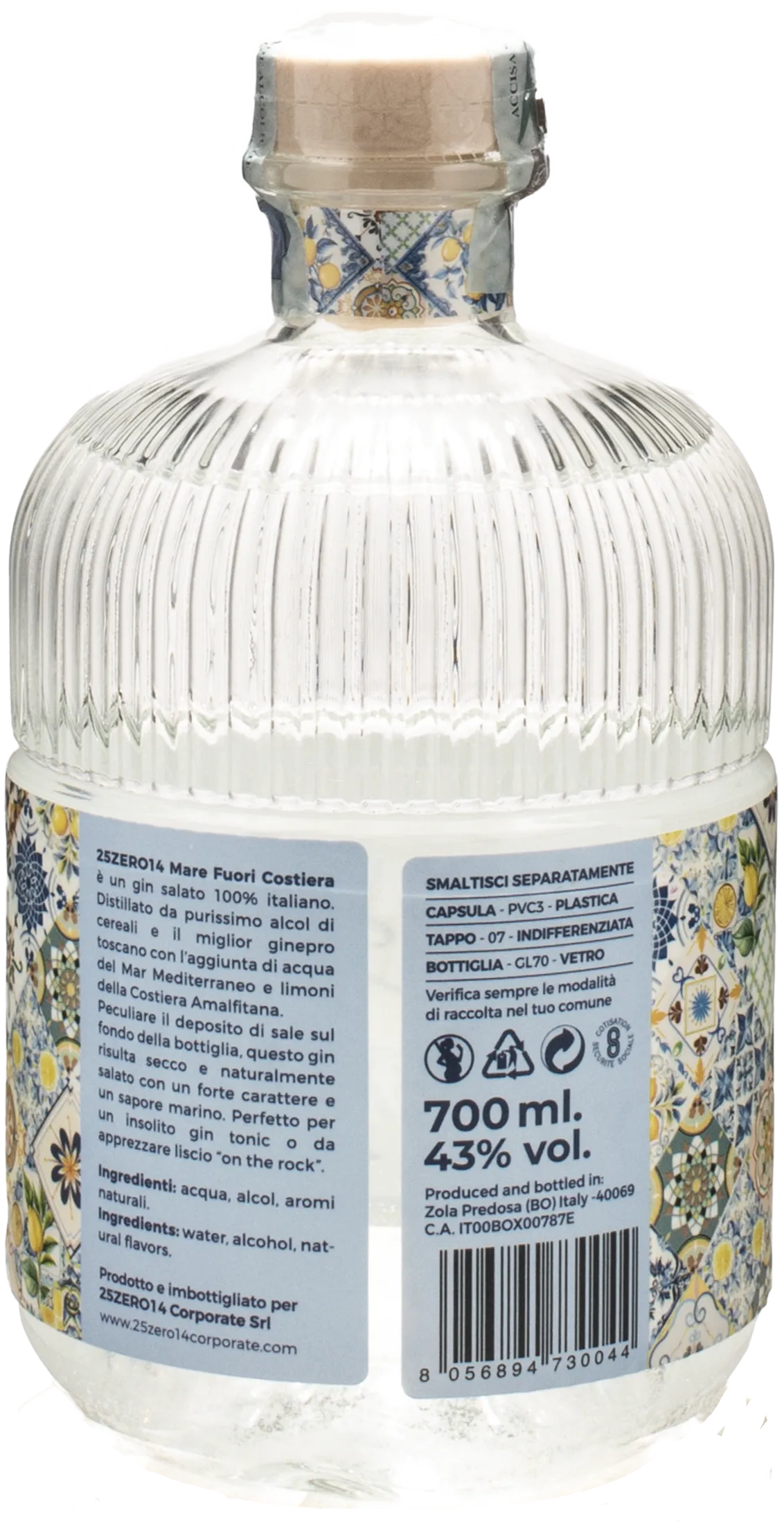 25Zero14 Gin Mare Fuori Costiera 0.7L - Image 2