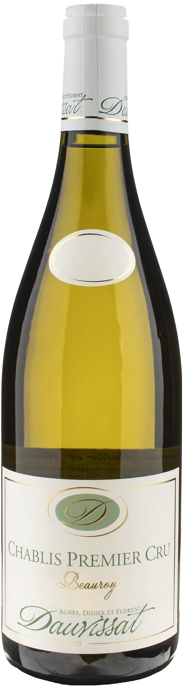 Agnes et Didier Dauvissat Chablis 1er Cru Beauroy 2022