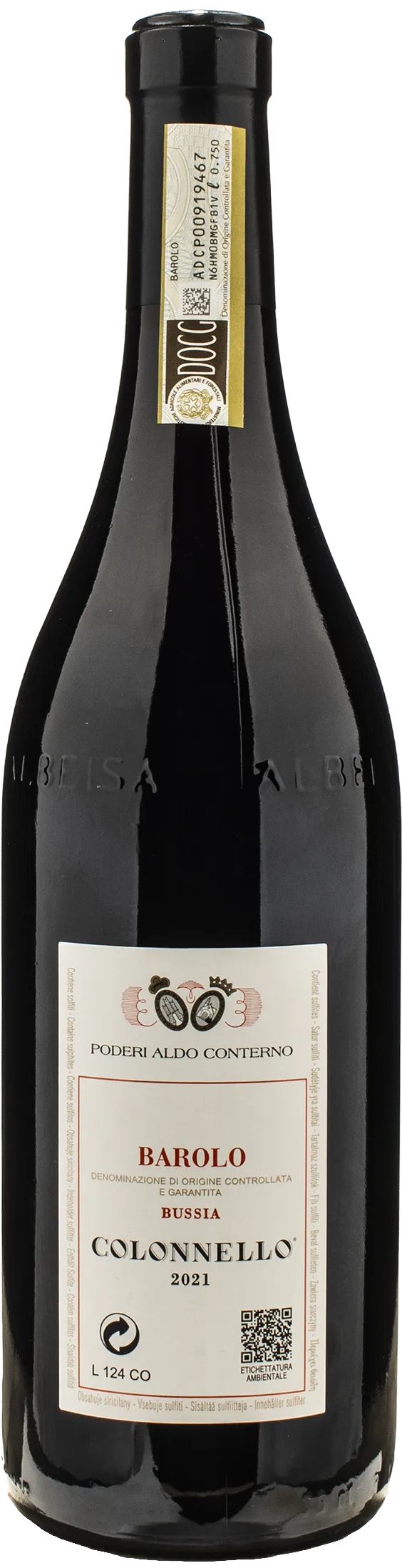 Aldo Conterno Barolo Bussia Colonnello 2021 - Image 2