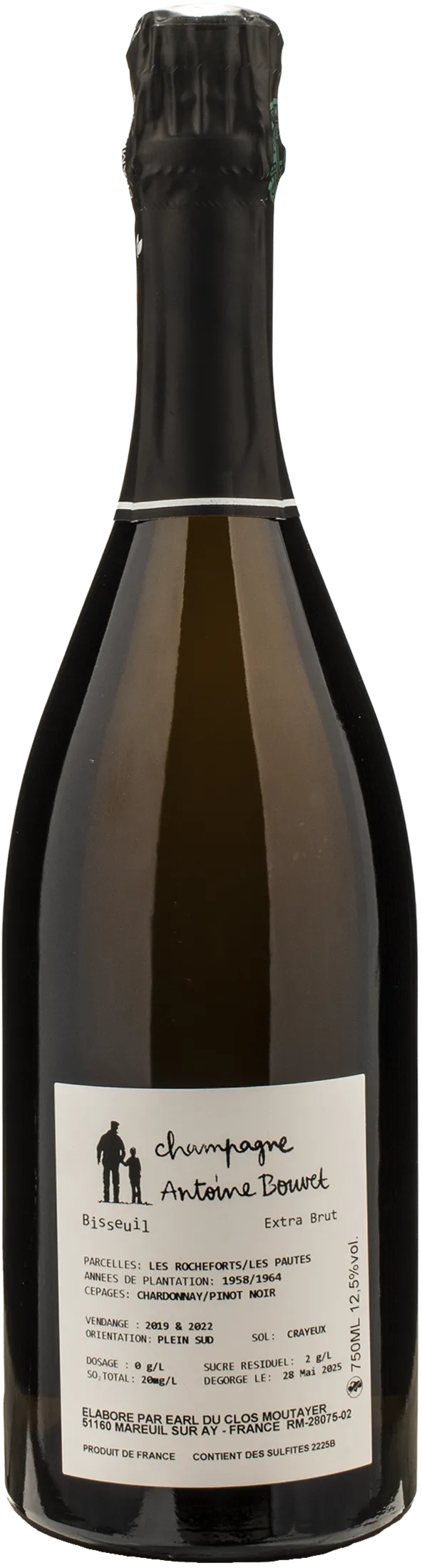 Antoine Bouvet Champagne Bisseuil Extra Brut - Image 2