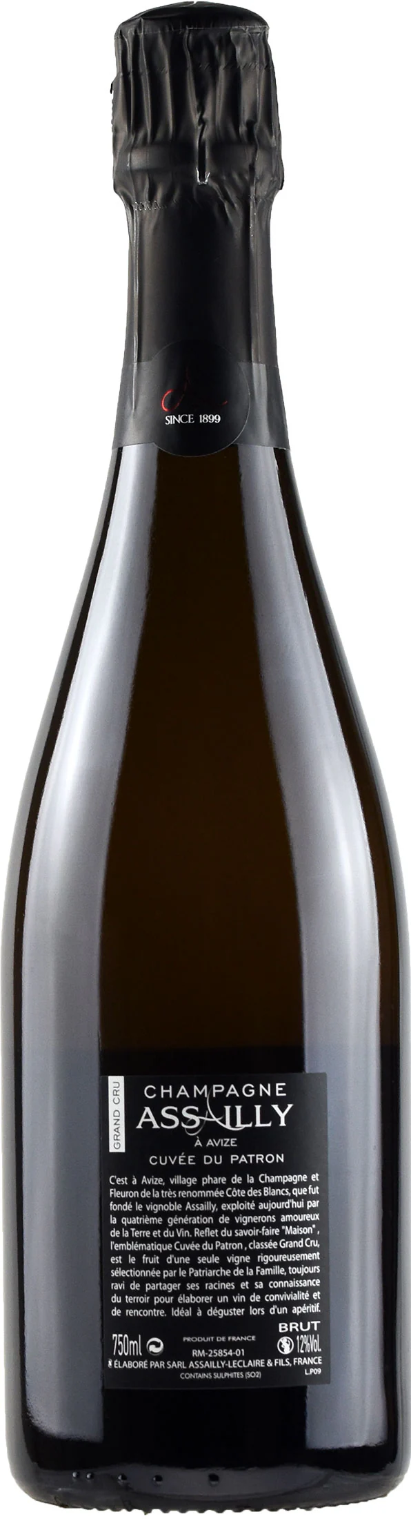 Assailly-Leclaire Champagne Grand Cru Cuvée du Patron Brut - Image 2