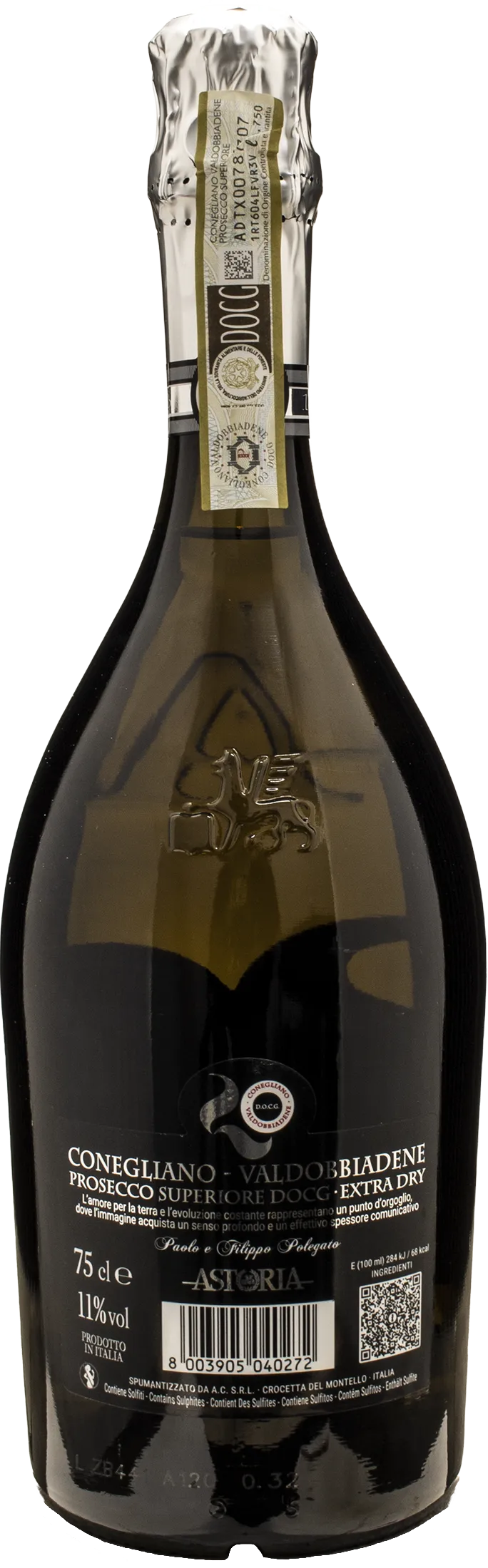 Astoria Conegliano Valdobbiadene Prosecco Superiore Anniversario Extra Dry 2025 - Image 2