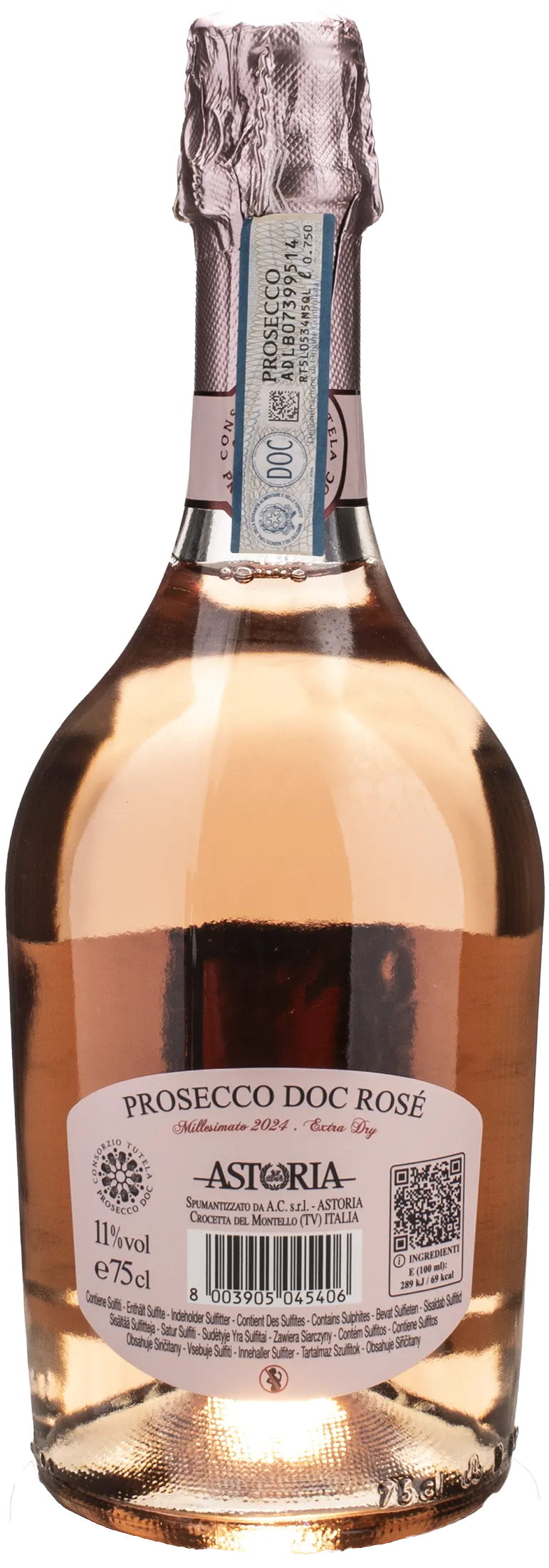 Astoria Prosecco Butterfly Rosè Extra Dry 2024 - Image 2