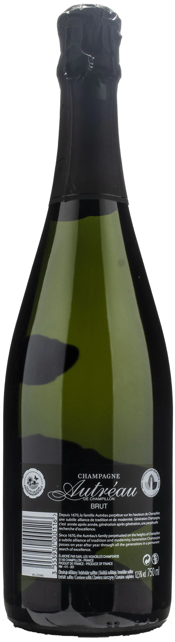 Autreau Champagne Grand Cru Brut 2018 - Image 2