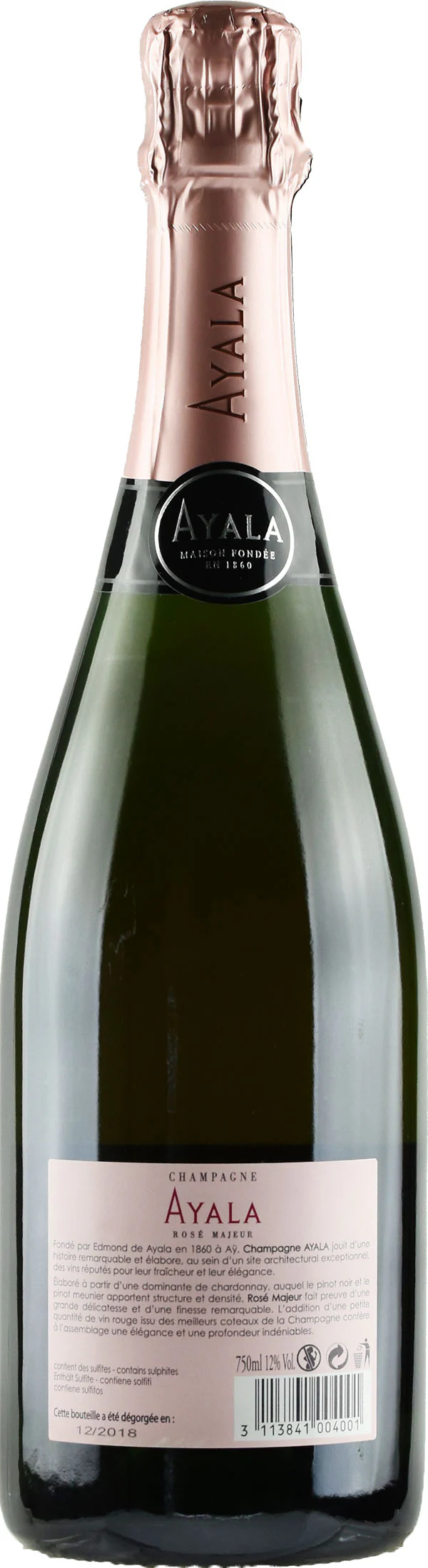 Ayala Champagne Rosé Majeur Brut - Image 2