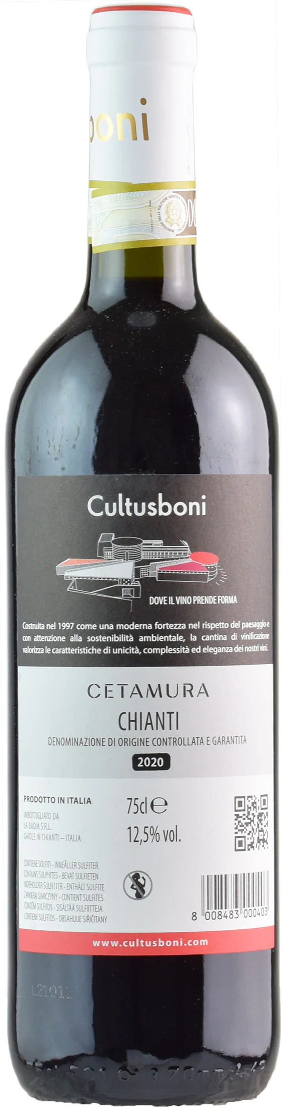 Badia a Coltibuono Cultusboni Chianti Cetamura 2020 - Image 2