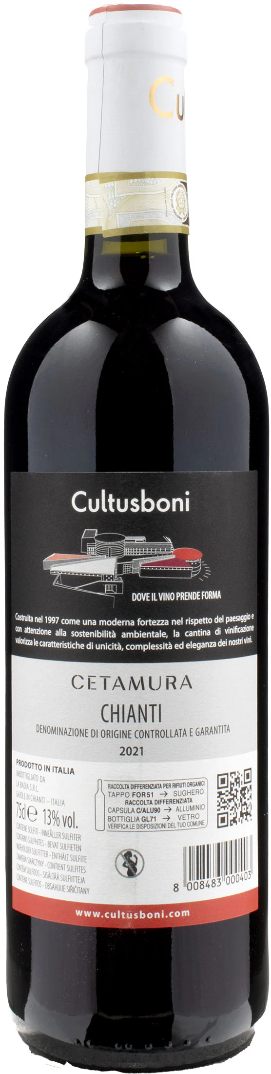 Badia a Coltibuono Cultusboni Chianti Cetamura 2021 - Image 2