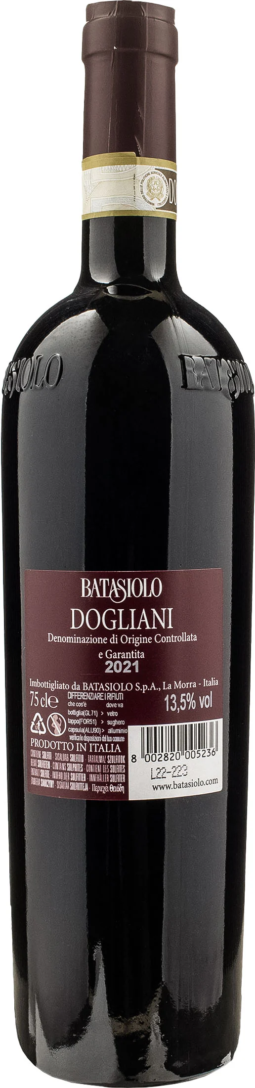 Batasiolo Dogliani 2021 - Image 2