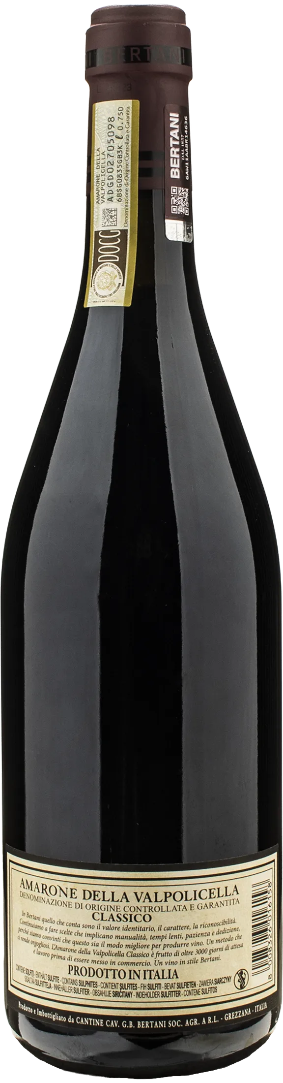 Bertani Amarone della Valpolicella Classico 2016 - Image 2