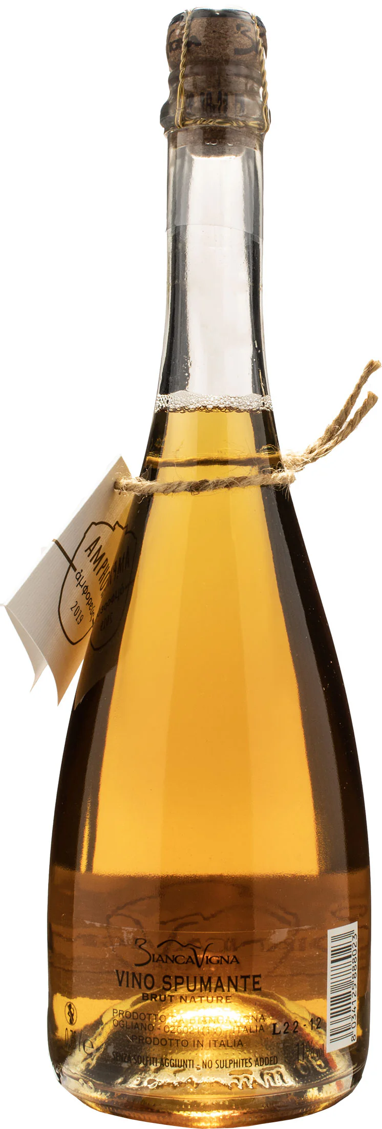 Biancavigna Amphora Brut Nature 2019 - Image 2