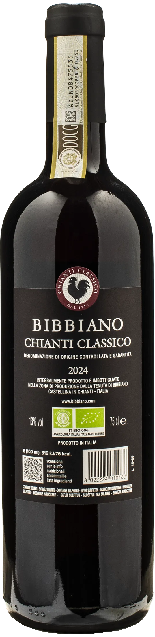 Bibbiano Chianti Classico 2024 - Image 2