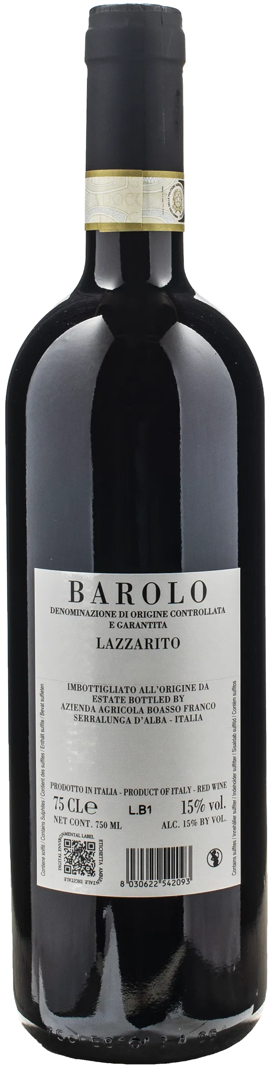 Boasso Barolo Lazzarito 2020 - Image 2