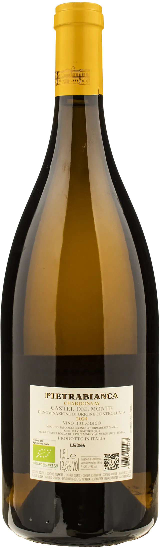 Bocca di Lupo Castel del Monte Pietrabianca Chardonnay Magnum 2024 - Image 2