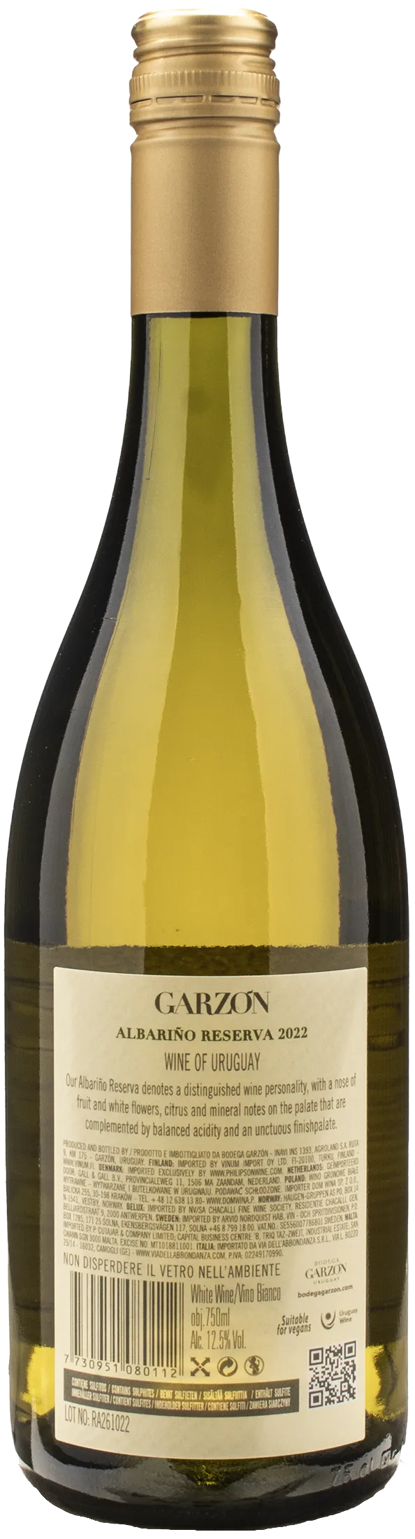 Bodega Garzon Albarino Reserva 2022 - Image 2