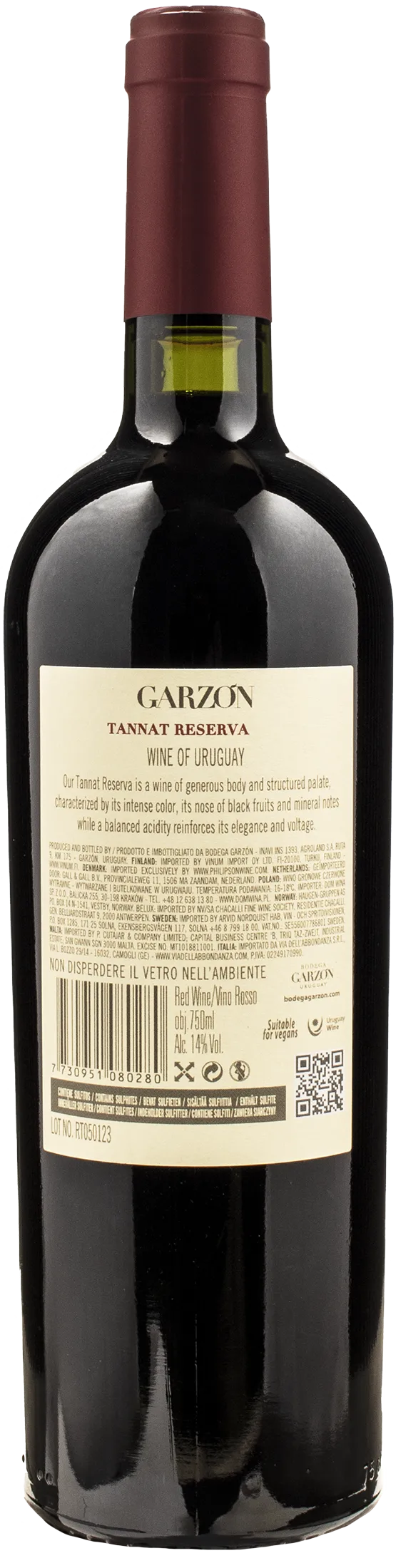 Bodega Garzon Tannat Reserva 2021 - Image 2