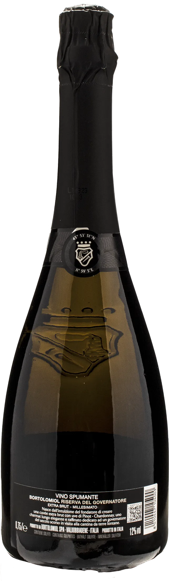 Bortolomiol Riserva del Governatore Extra Brut Millesimato 2022 - Image 2