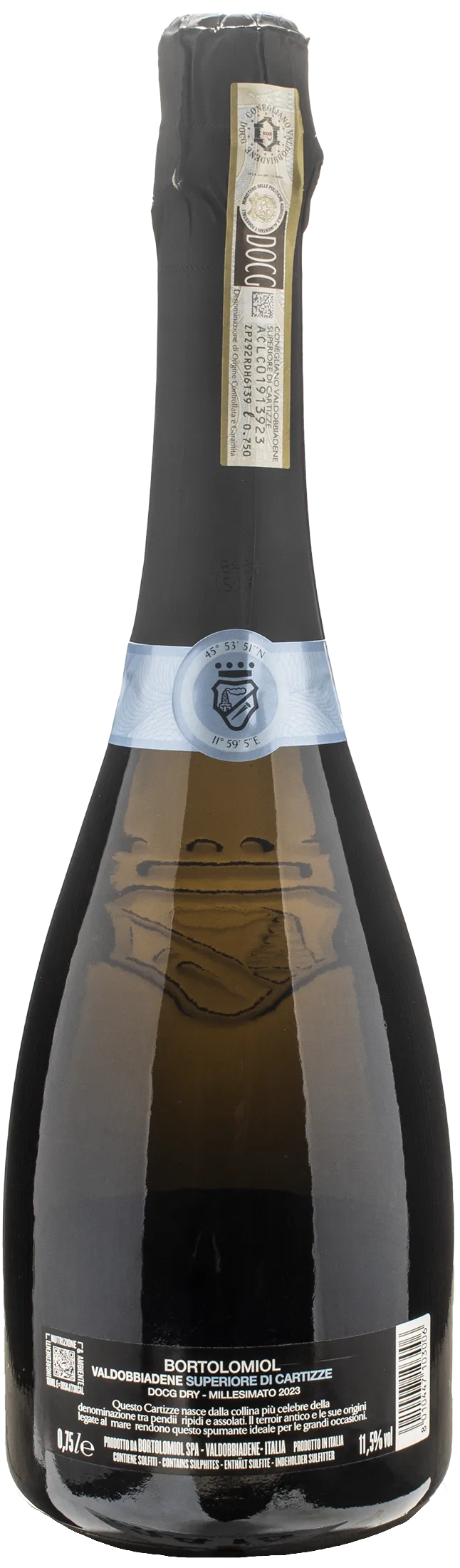 Bortolomiol Valdobbiadene Prosecco Superiore di Cartizze Dry 2023 - Image 2