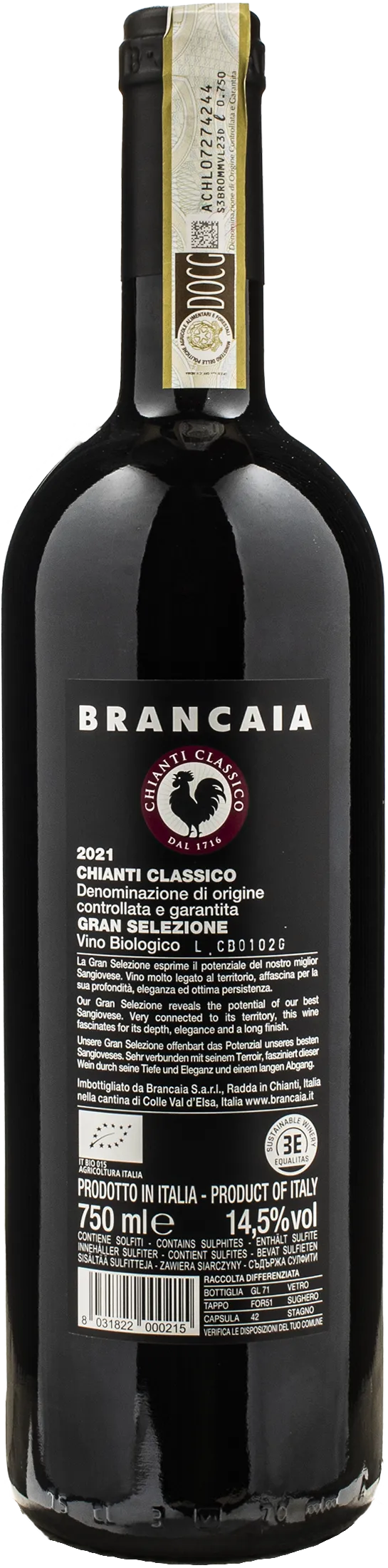 Brancaia Chianti Classico Gran Selezione 2021 - Image 2