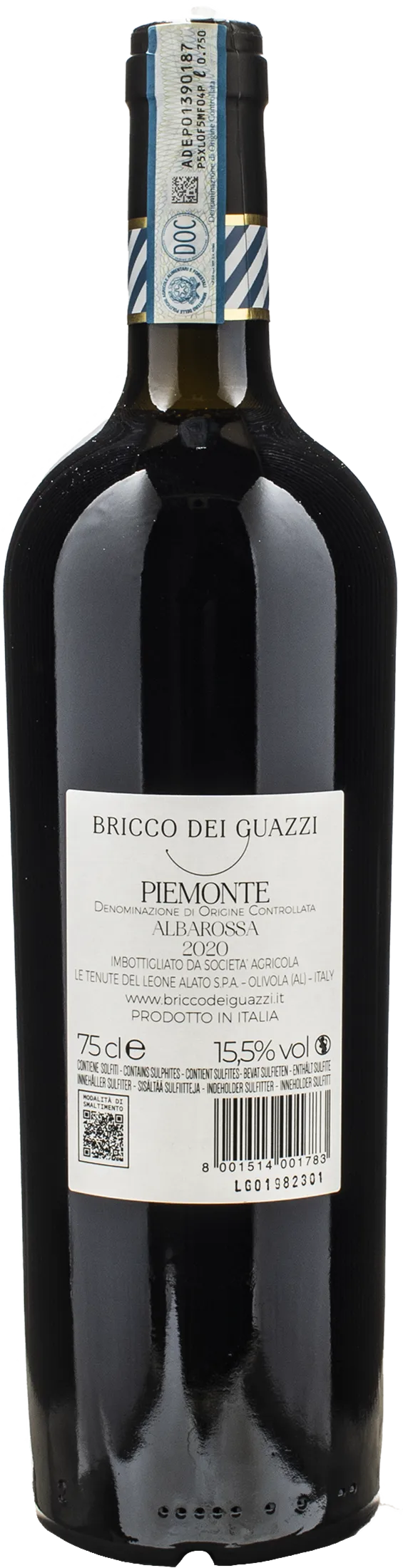 Bricco dei Guazzi Albarossa 2020 - Image 2