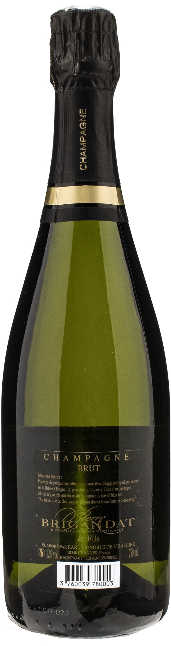 Brigandat Champagne Blanc de Noirs Brut - Image 2
