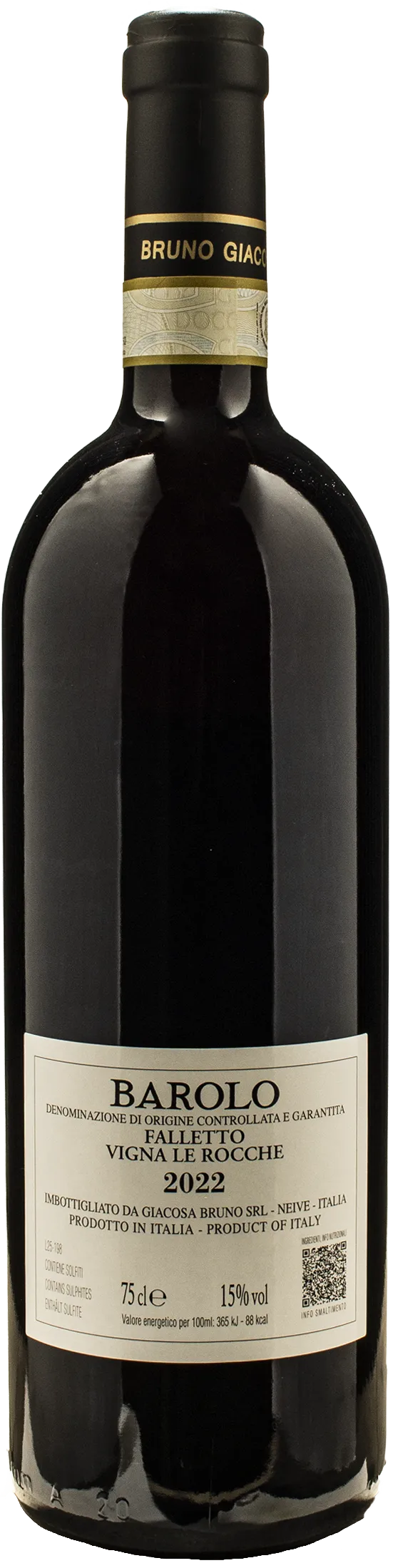 Bruno Giacosa Barolo Falletto Vigna Le Rocche 2022 - Image 2