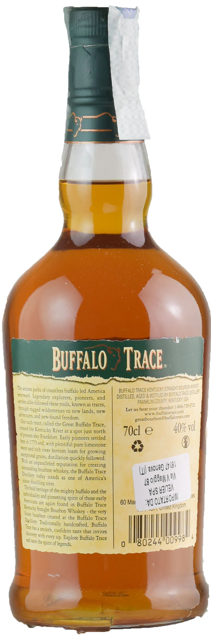 Buffalo Trace Kentucky Bourbon 0.7L - Image 2