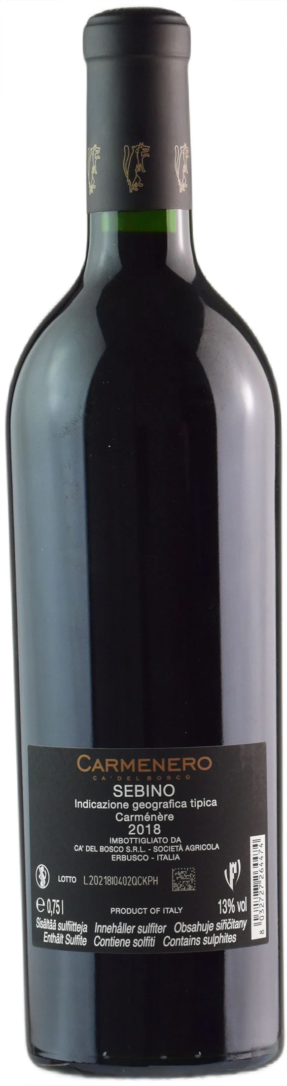 Ca' del Bosco Carmenero Sebino 2018 - Image 2