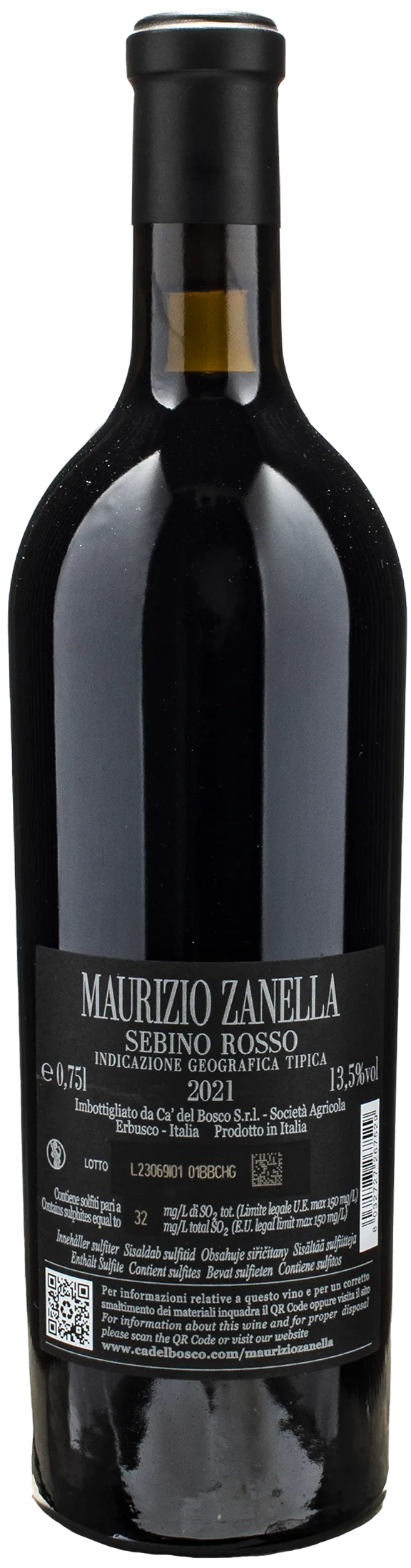 Ca' del Bosco Maurizio Zanella Rosso Sebino 2021 - Image 2