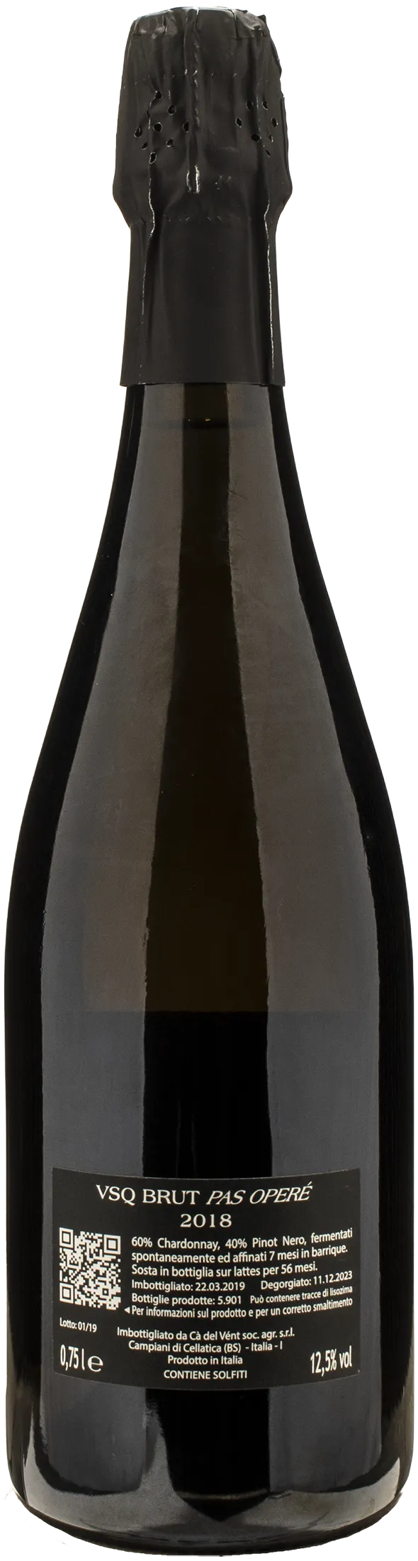 Ca del Vent MFPC Brut Pas Opere 2018 - Image 2