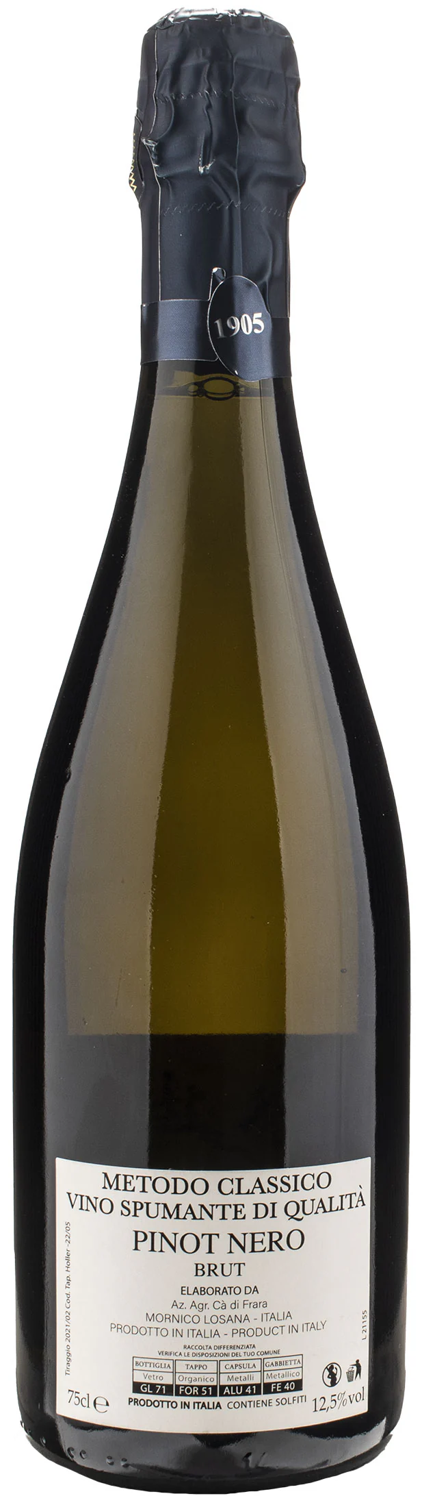 Ca di Frara 45° Oltre il Classico Brut - Image 2