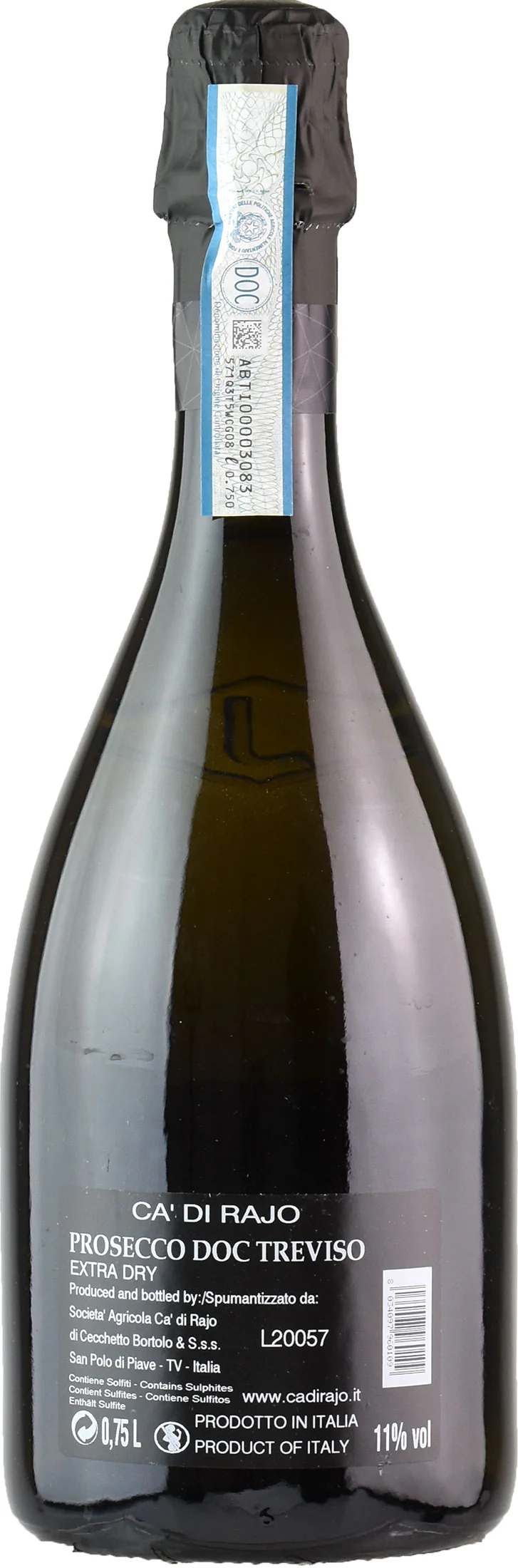 Ca' di Rajo Prosecco Spumante Extra Dry - Image 2