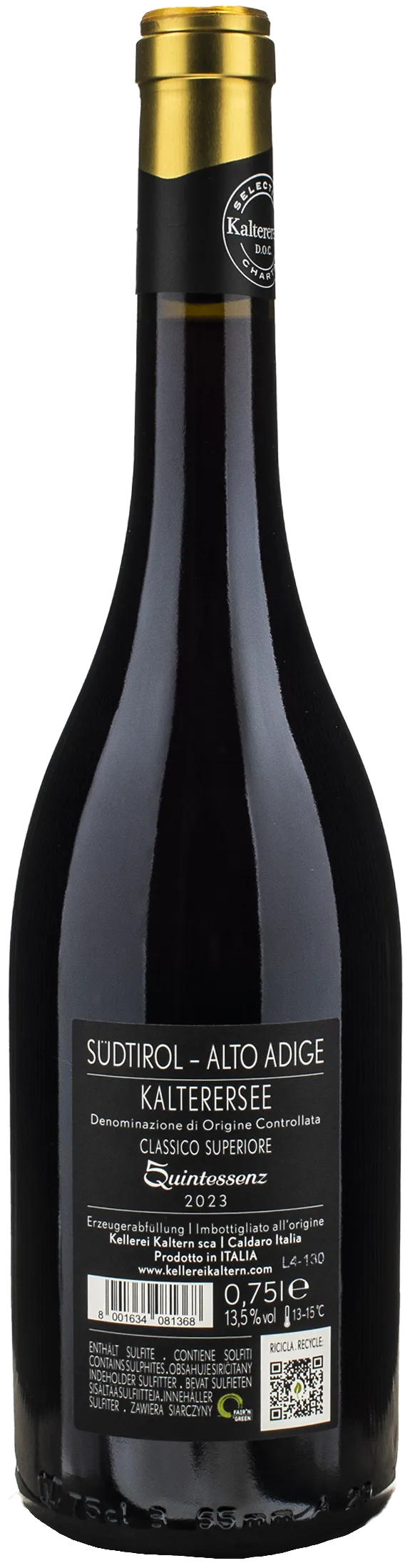 Caldaro Quintessenz Kalterersee Classico Superiore 2023 - Image 2