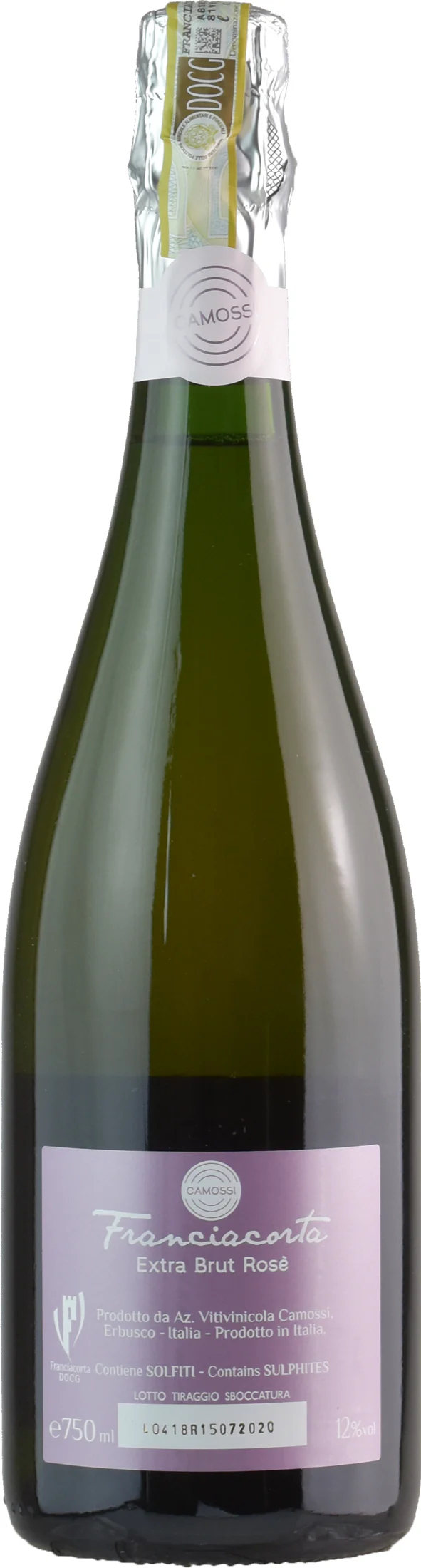 Camossi Franciacorta Rosè Extra Brut - Image 2