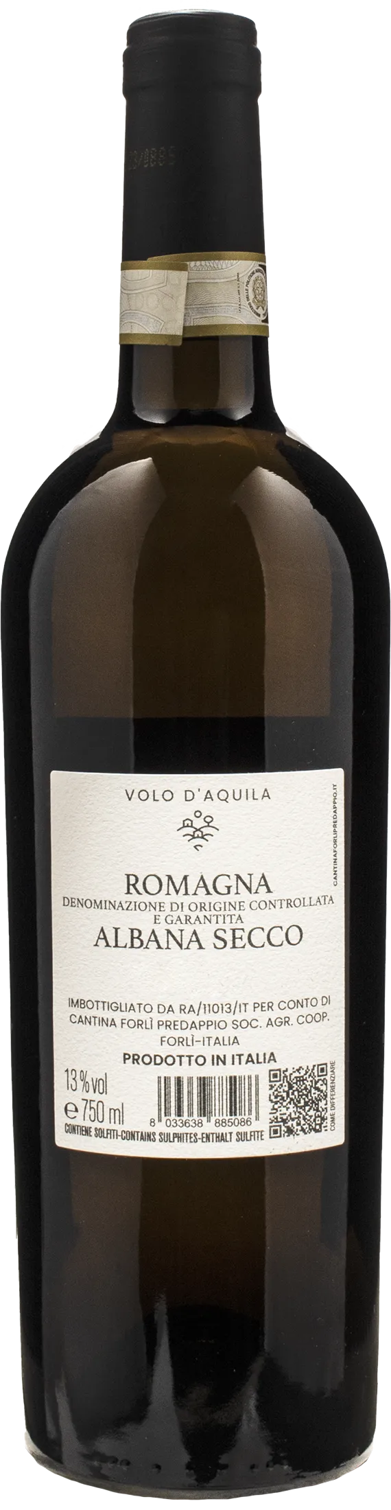 Cantina Forlì Predappio Albana Secco Volo d'Aquila 2022 - Image 2