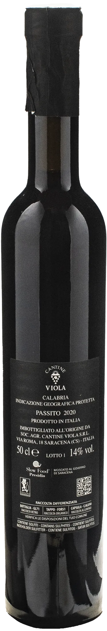 Cantine Viola Moscato Passito di Saracena 0.5L 2020 - Image 2