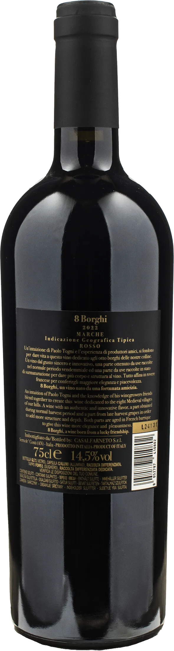 CasalFarneto Otto Borghi Rosso 2022 - Image 2