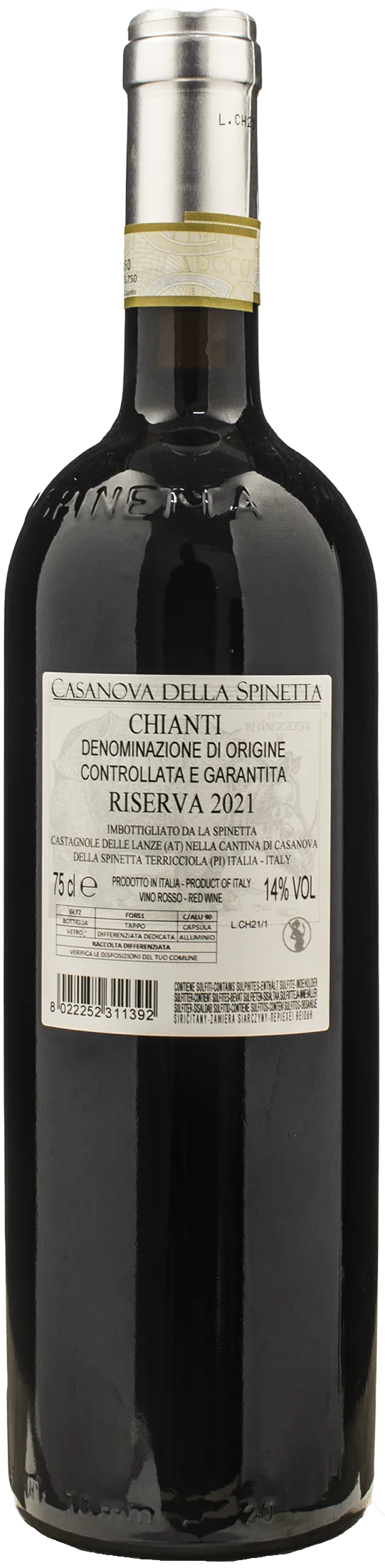 Casanova della Spinetta Chianti Riserva 2021 - Image 2