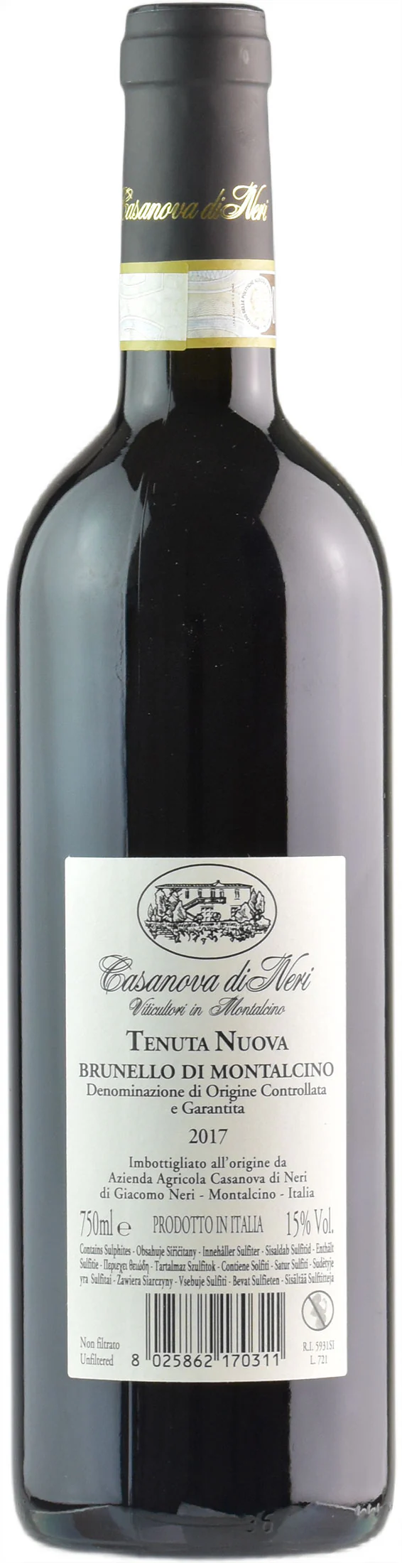 Casanova di Neri Brunello Montalcino Tenuta Nuova 2017 - Image 2