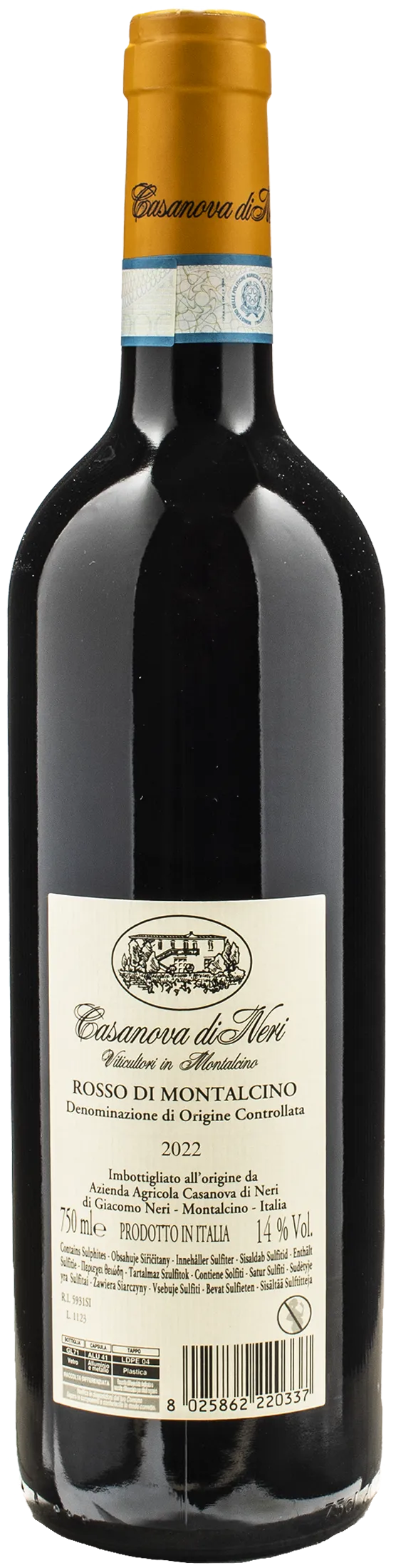 Casanova di Neri Rosso di Montalcino 2022 - Image 2
