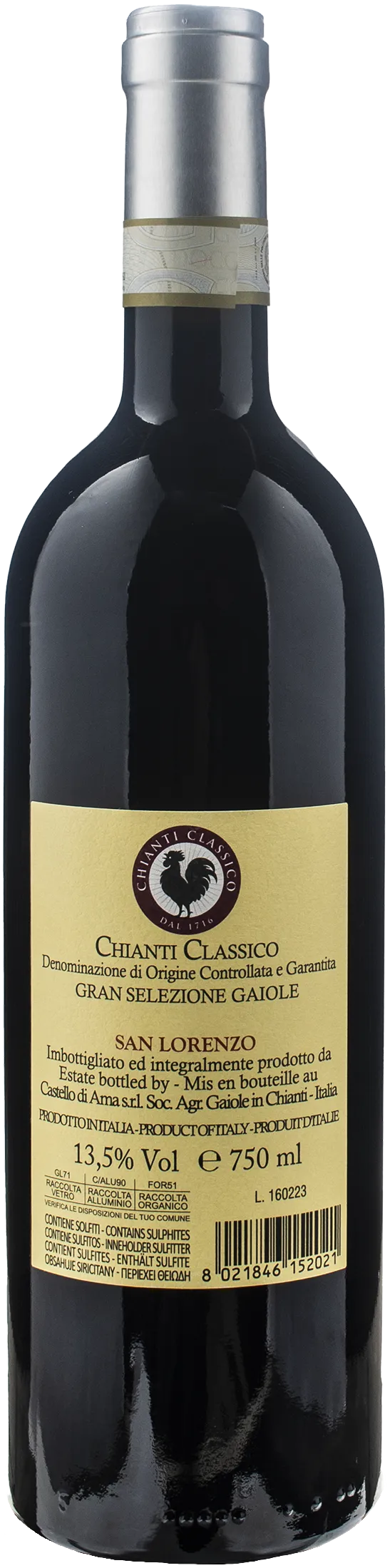 Castello di Ama Chianti Classico Gran Selezione San Lorenzo 2020 - Image 2