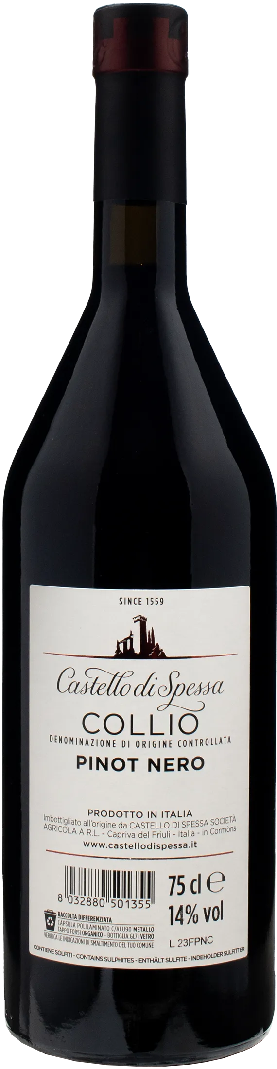 Castello di Spessa Collio Pinot Nero Casanova 2021 - Image 2