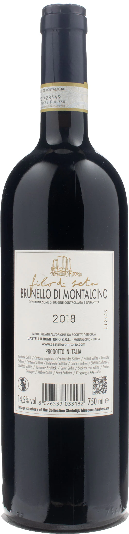 Castello Romitorio Brunello di Montalcino Filo di Seta 2018 - Image 2