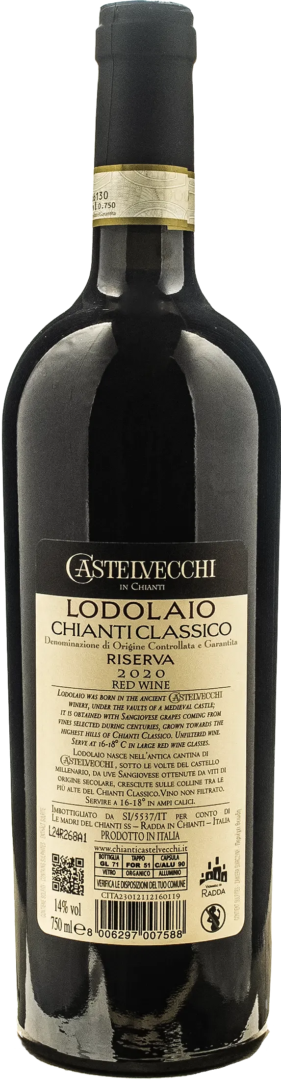 Castelvecchi Chianti Classico Riserva Lodolaio 2020 - Image 2