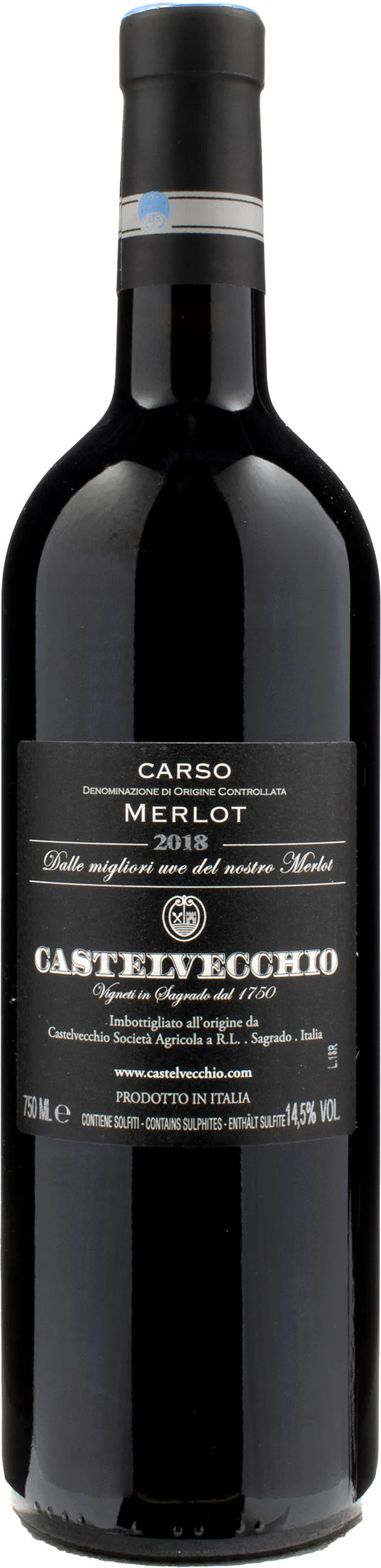 Castelvecchio Carso Merlot Dileo 2018 - Image 2