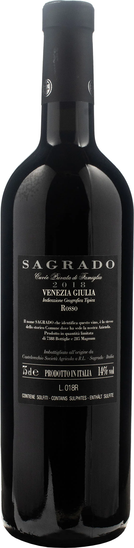 Castelvecchio Sagrado Rosso Cuvee Privata di Famiglia 2018 - Image 2