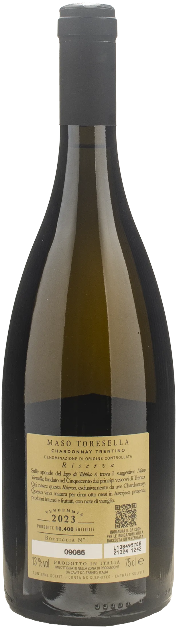 Cavit Maso Toresella Trentino Chardonnay Riserva 2023 - Image 2