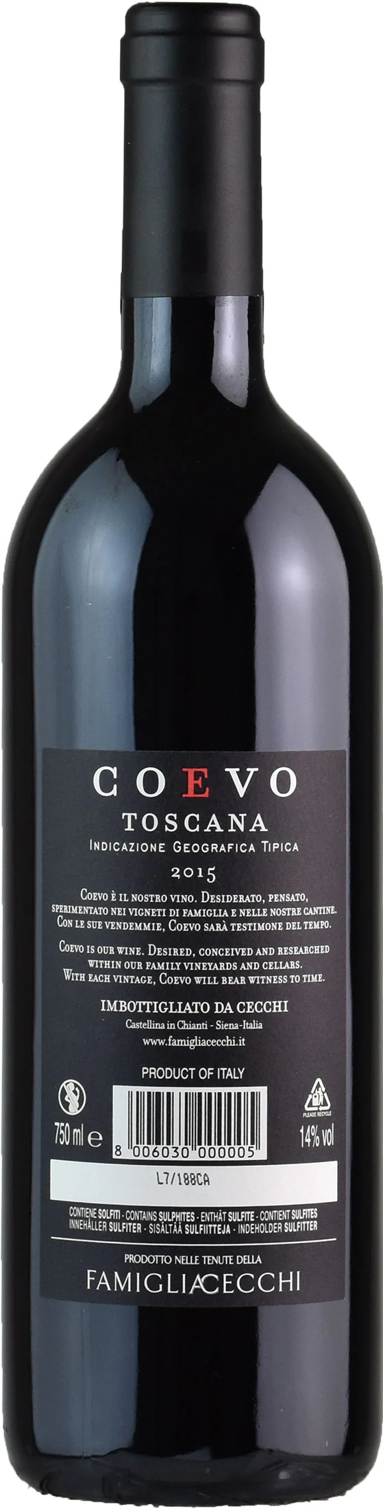 Cecchi Coevo 2015 - Image 2