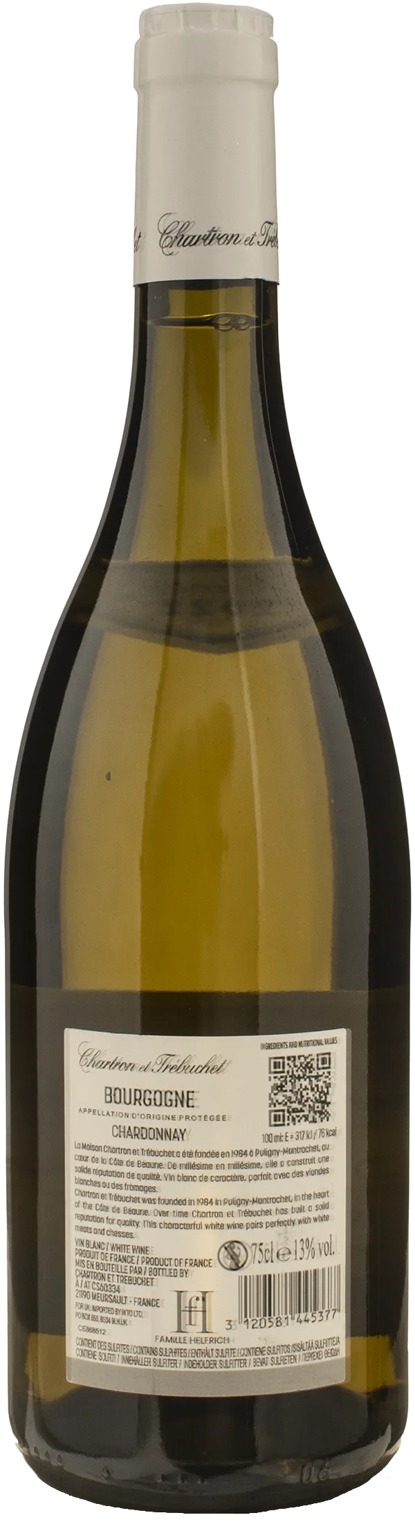 Chartron et Trebuchet Bourgogne Chardonnay 2022 - Image 2