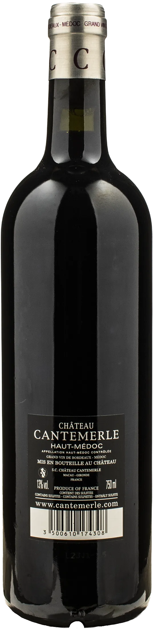 Chateau Cantemerle Grand Cru Haut Medoc Rouge 2023 - Image 2