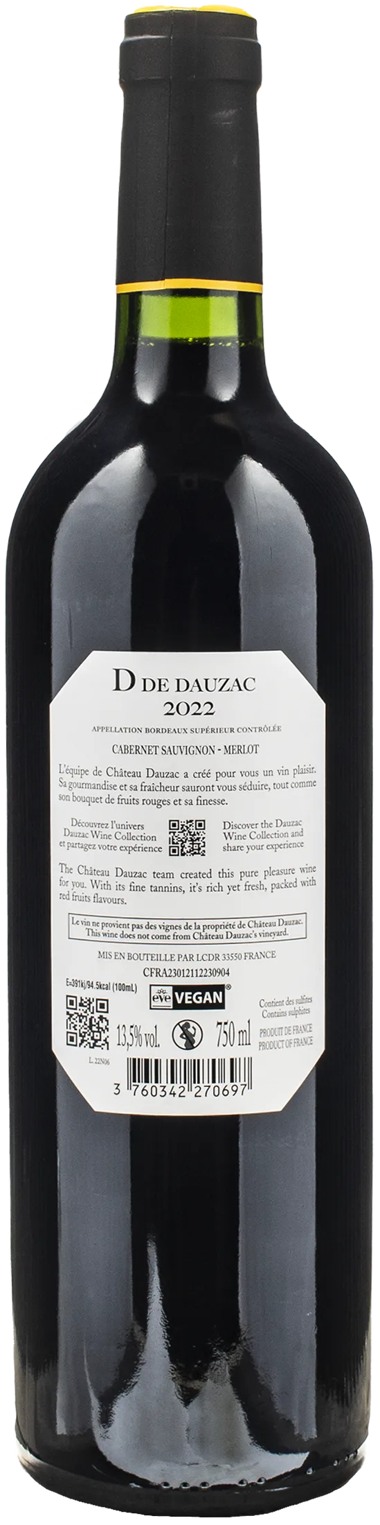 Chateau Dauzac D de Dauzac 2022 - Image 2